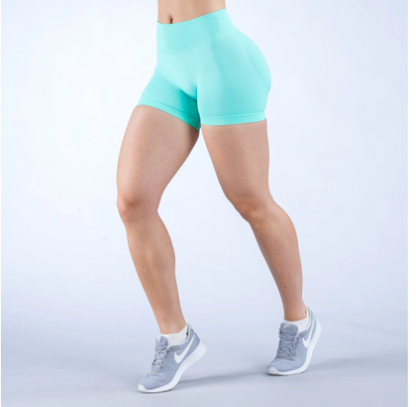 Pantalones Cortos de Fitness Sin Costuras