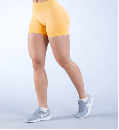Pantalones Cortos de Fitness Sin Costuras