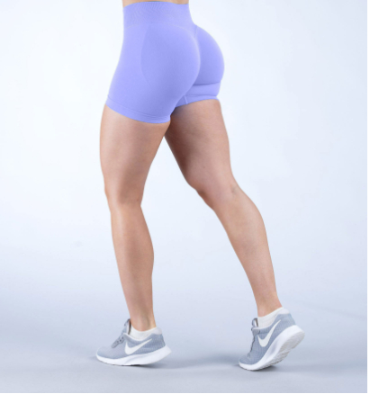 Pantalones Cortos de Fitness Sin Costuras