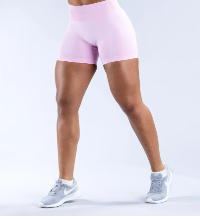 Pantalones Cortos de Fitness Sin Costuras